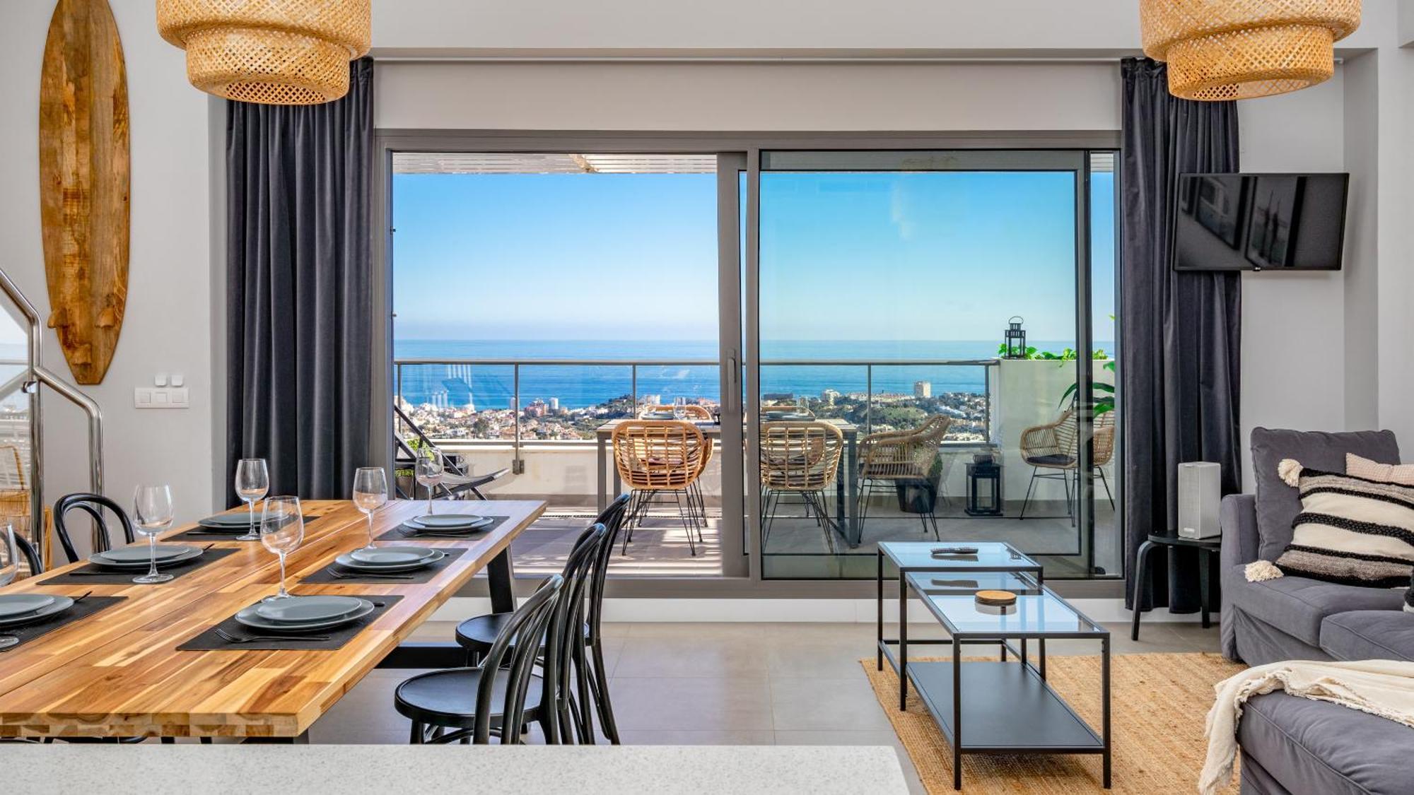Fantastic Seaview Penthouse By Costarentals - Ref 20 * Benalmadena